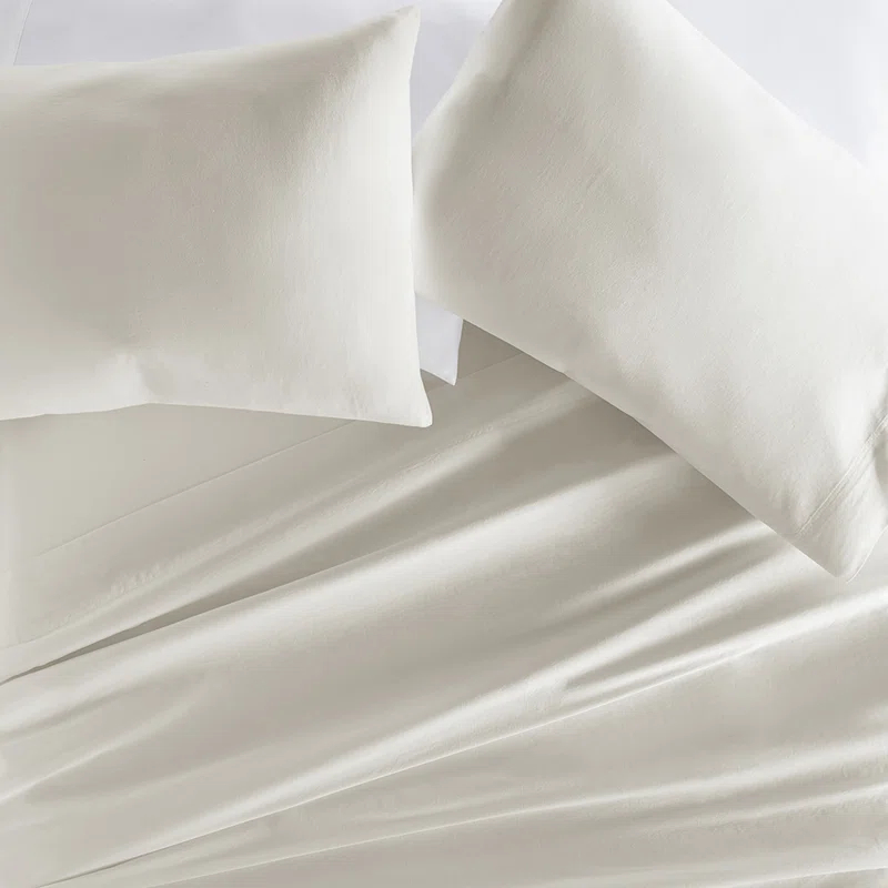 Becky Cameron Luxury Rayon From Bamboo Pillowcase Set Cooling Silky Soft Bedding (Set of 2)