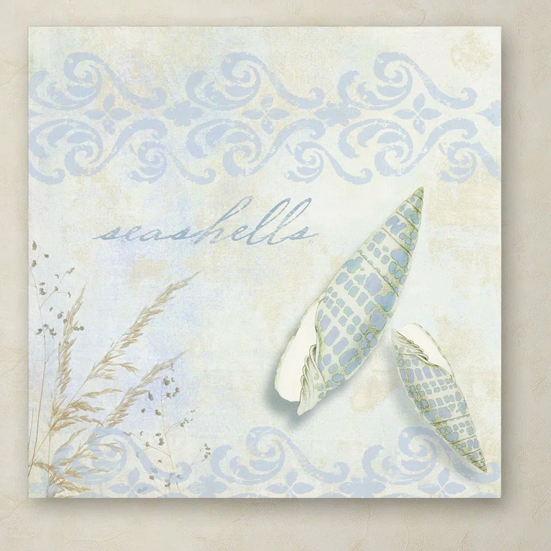 Trademark Fine Art Color Bakery " She Sells Seashells II " by Color Bakery