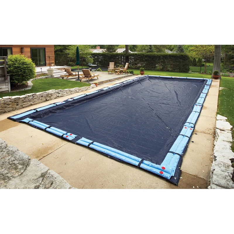Blue Wave Products 8-Year Rectangular In Ground Pool Winter Cover