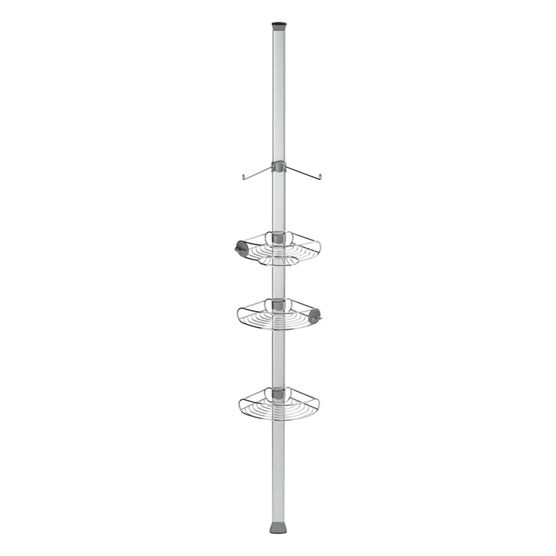 simplehuman Simplehuman Tension Pole Stainless Steel and Anodized Aluminum Shower Caddy