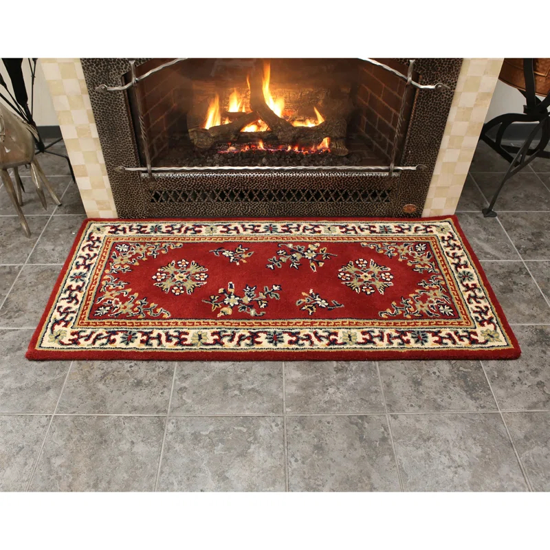 World Menagerie Geloff Hand Tufted Wool Oriental Rug