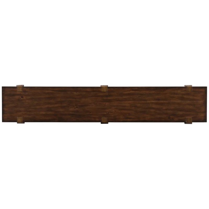 Hooker Furniture 80'' Solid Wood Top Console Table