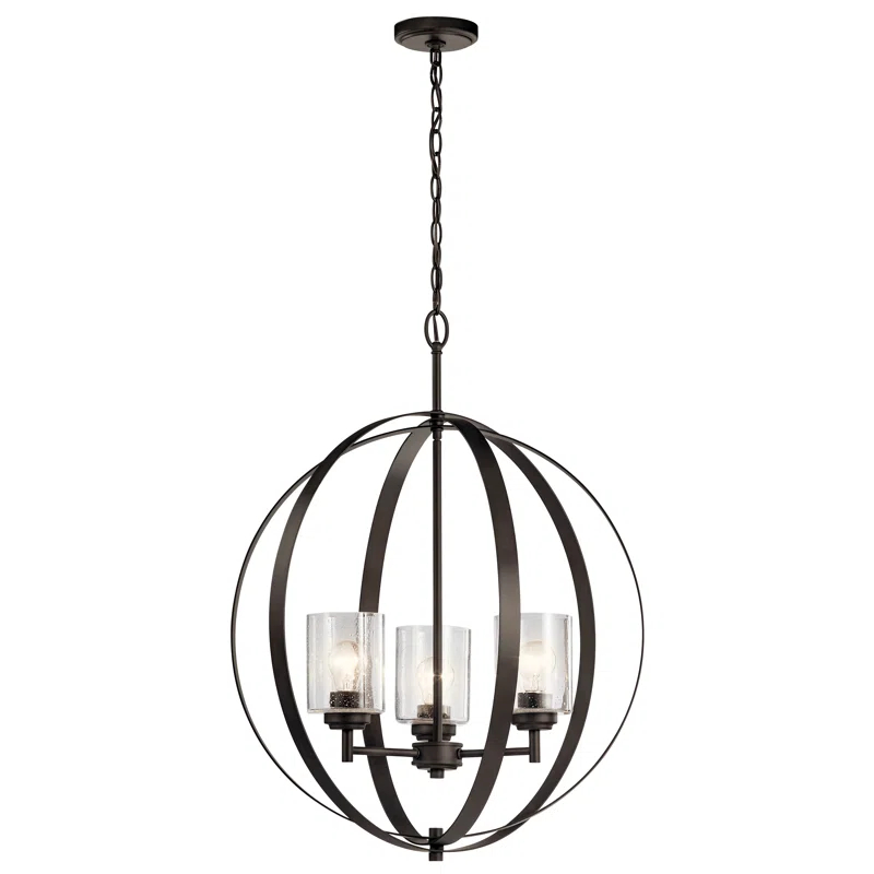 Kichler Lighting 3 - Light Shaded Globe Chandelier