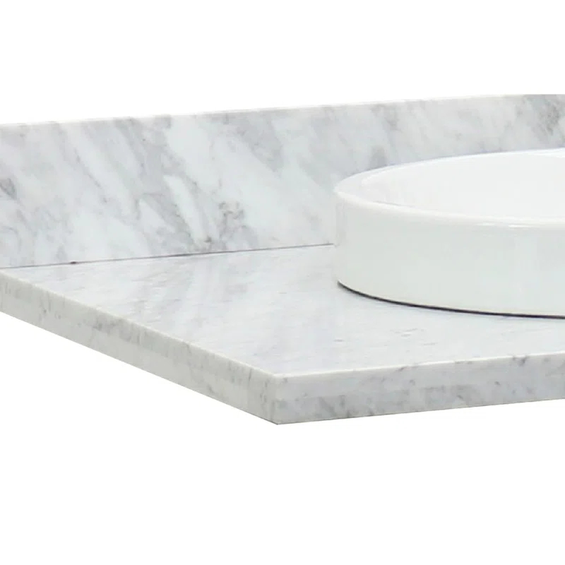 Bellaterra Home Tiara 31'' Single Bathroom Vanity Top with Sink