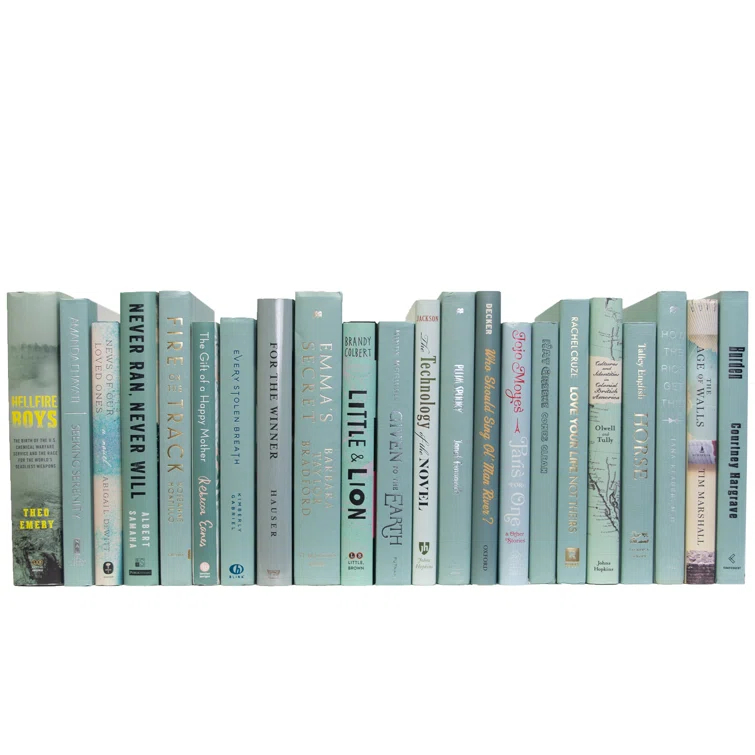 Booth & Williams Modern Aquamarine Mixed Media: Color By The Foot