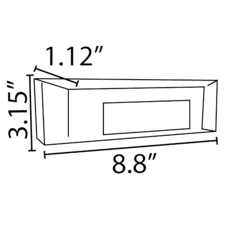 STA04 Low Voltage Hardwired LED Step Light