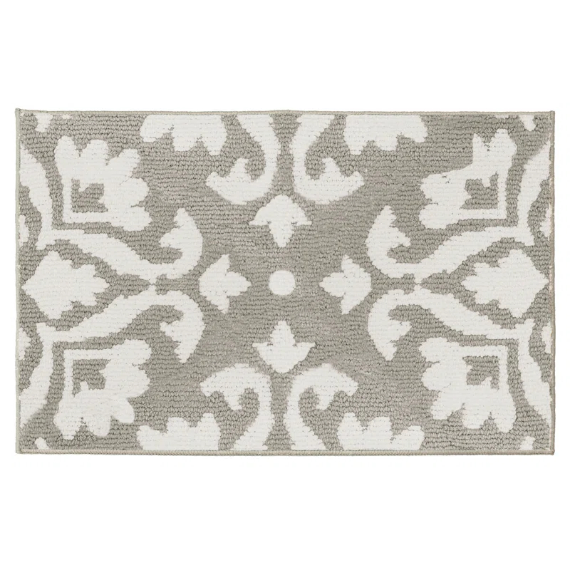 Laura Ashley Laura Ashley Mayhew Light Gray/White Area Rug