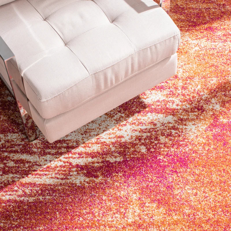 17 Stories Casey-Marie Performance Abstract Rug