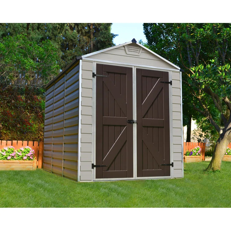 Canopia Palram - Canopia Skylight 6 Ft. W x 7.5 Ft. D Polycarbonate Storage Shed & Reviews | Wayfair