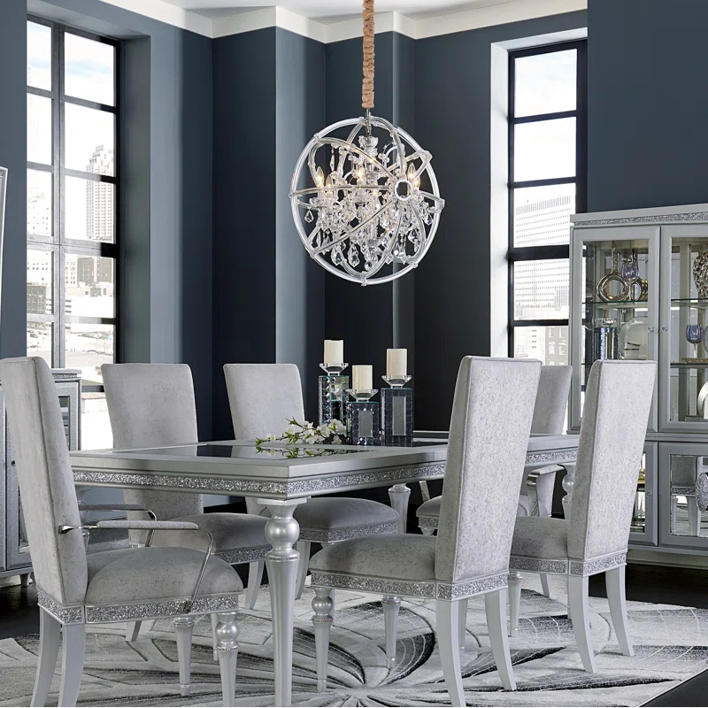 Michael Amini Pena 6 - Light Dimmable Chandelier