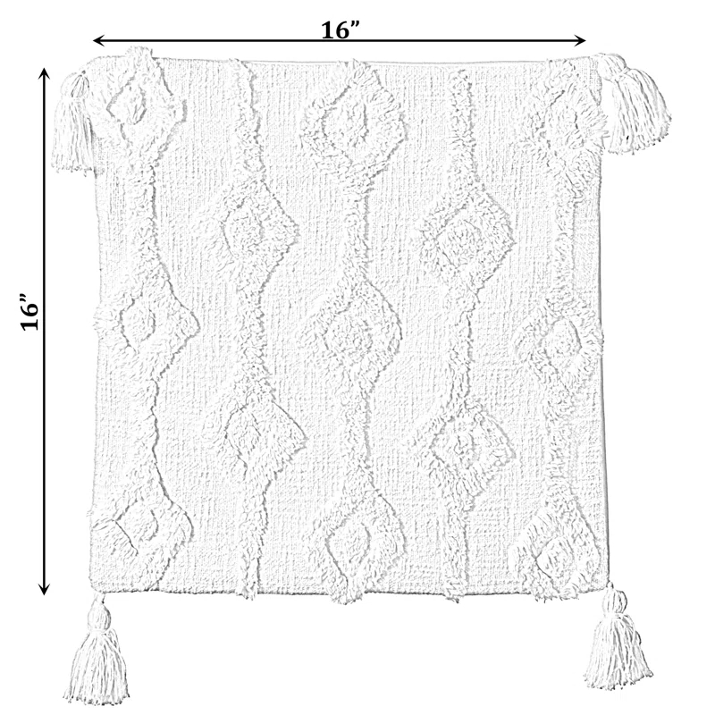 DEERLUX Cotton Pillow Cover