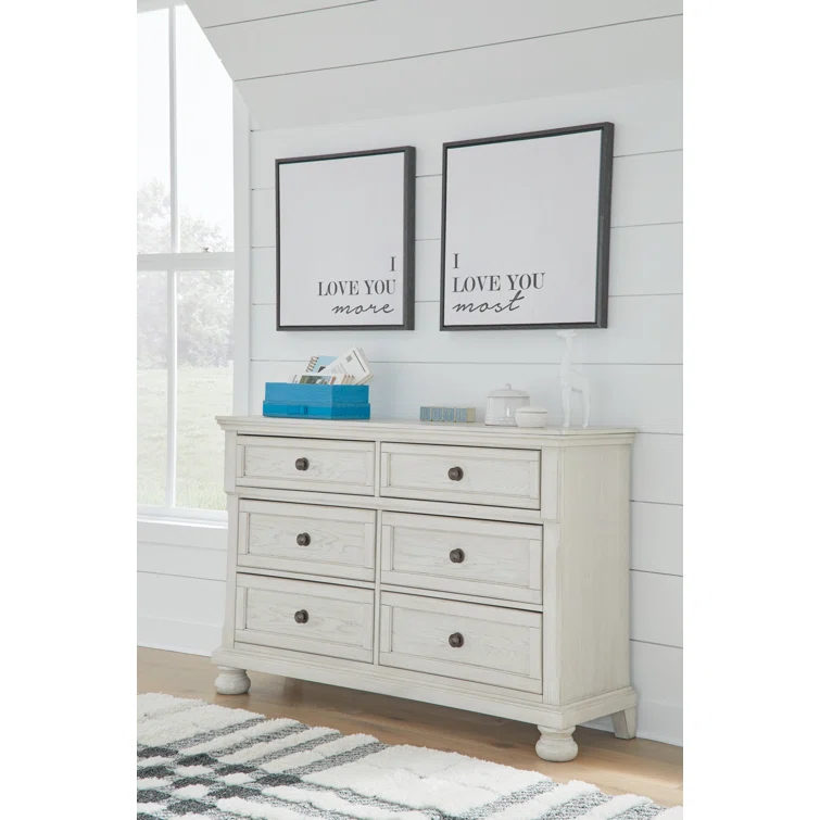 August Grove® Dadrianna 54'' W 6 - Drawer Dresser