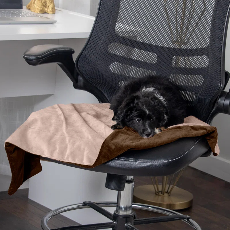 FurHaven Waterproof Faux Velvet Throw Blanket