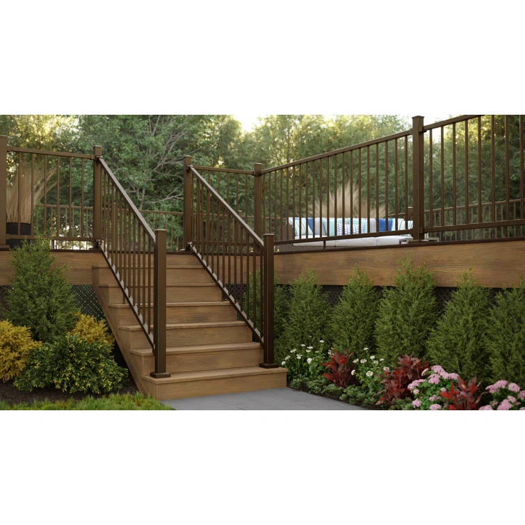 Fortress Building Products Inspire Railing 2.5-in x 2.5-in Aluminum Post Cap