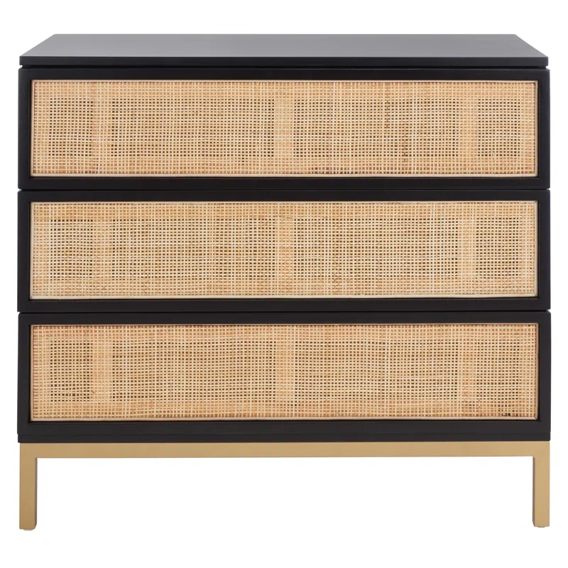 Sand & Stable™ Prudhoe 34'' W 3 - Drawer Dresser