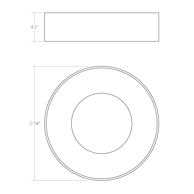 SONNEMAN Ilios LED Surface Mount - 3000K
