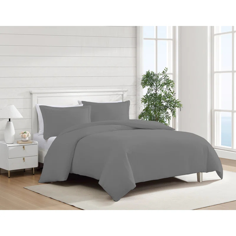 Jennifer Adams Home Eternal Double-Brushed 3pc. Duvet Set