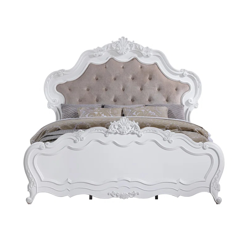 ACME Furniture Latisha Eastern King Bed in White