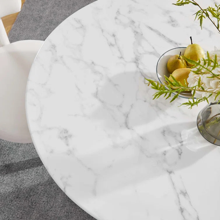 Modway Modway Lippa Oval Artificial Marble Dining Table