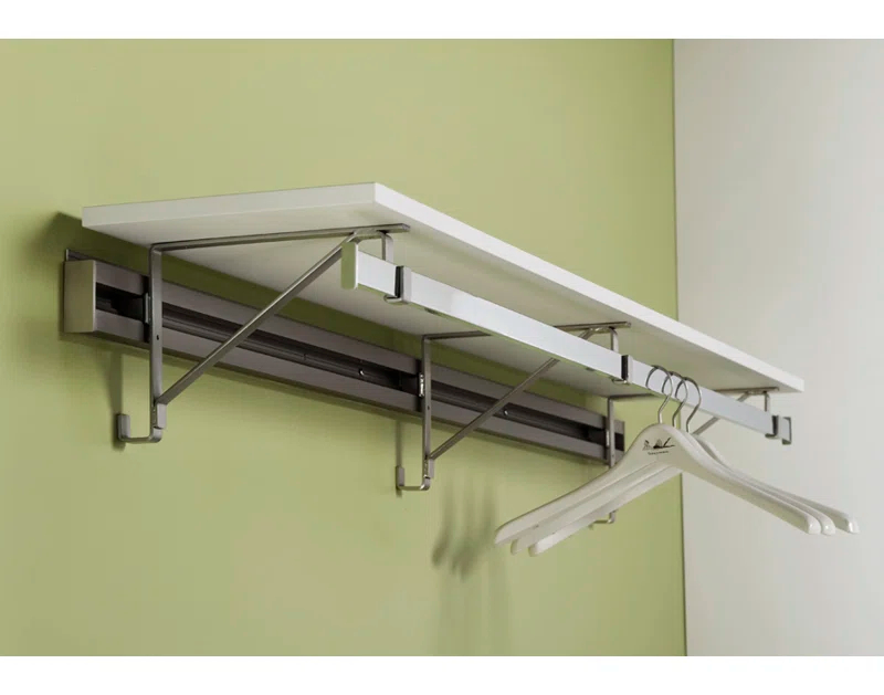 Arrange a Space Double Shelf-Hang Closet System
