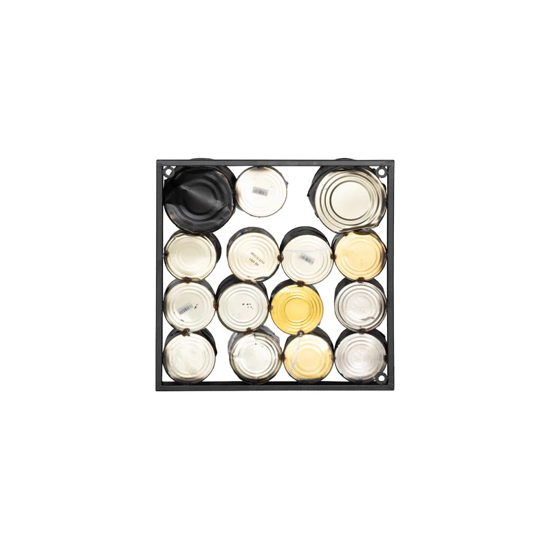 Phillips Collection Paint Can Wall Art, Square, Mixed Neutrals, Assorted SM