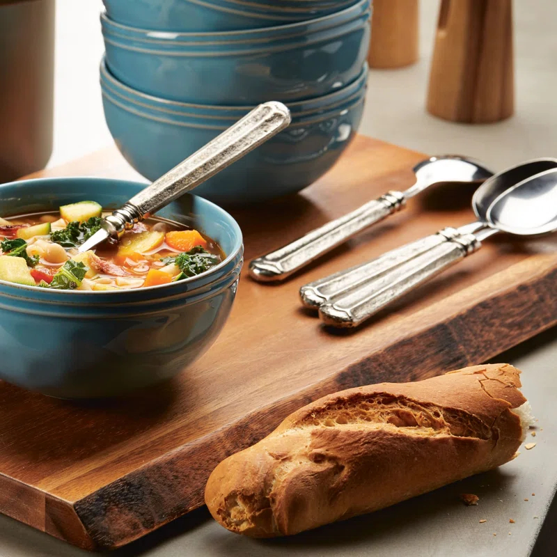 Rachael Ray Rachael Ray Cucina Pantryware 17-Inch x 12-Inch Acacia Wood Cutting Board