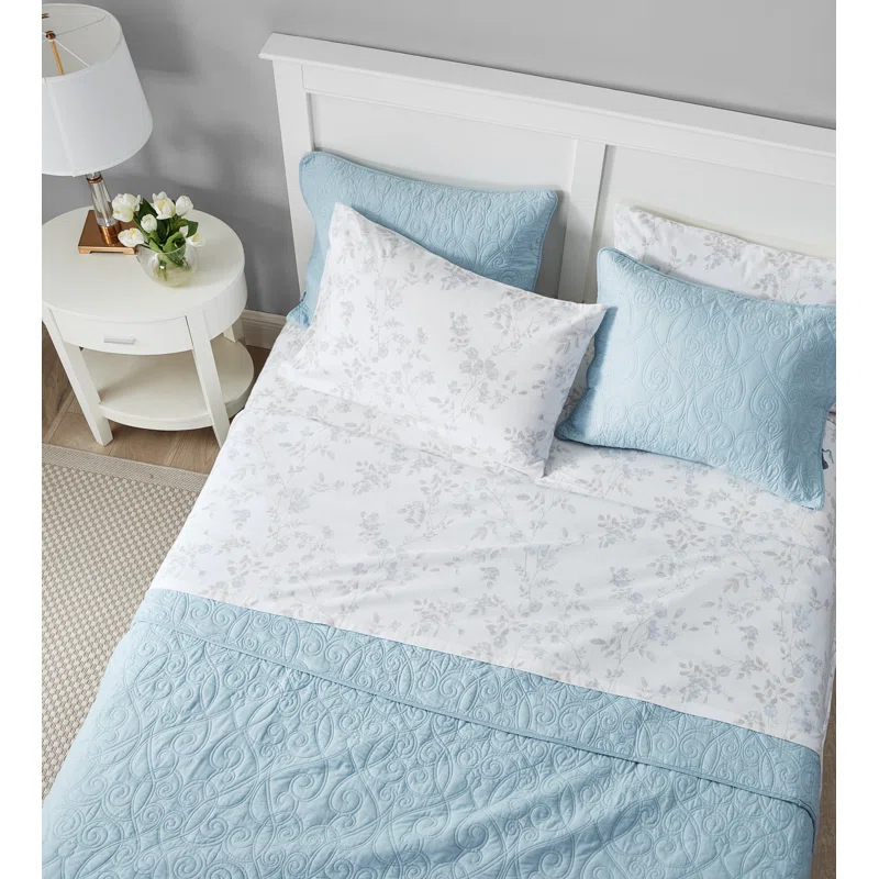 Laura Ashley Laura Ashley Cotton Flannel Cozy Sheet Sets