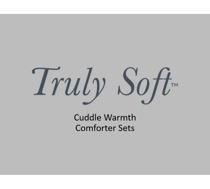 Truly Soft Truly Soft Cuddle Standard Polyester Comforter Set