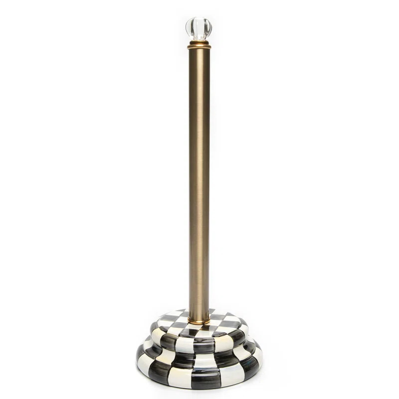 MacKenzie-Childs Courtly Check® Check Toilet Tissue Storage 89617-40