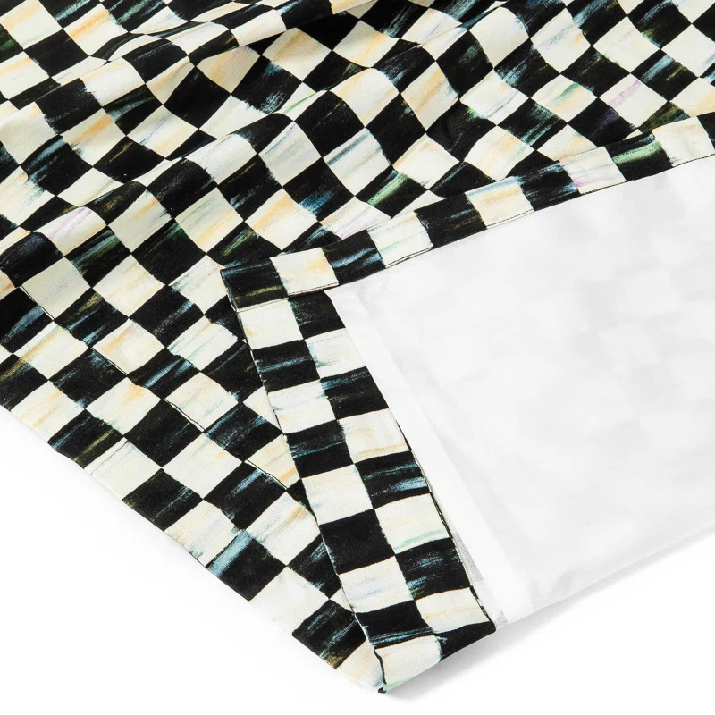 Courtly Check® Grommet Top Curtain Panel