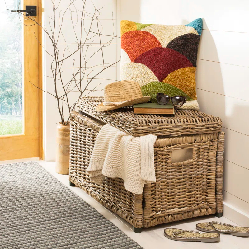 happimess Wicker Trunk