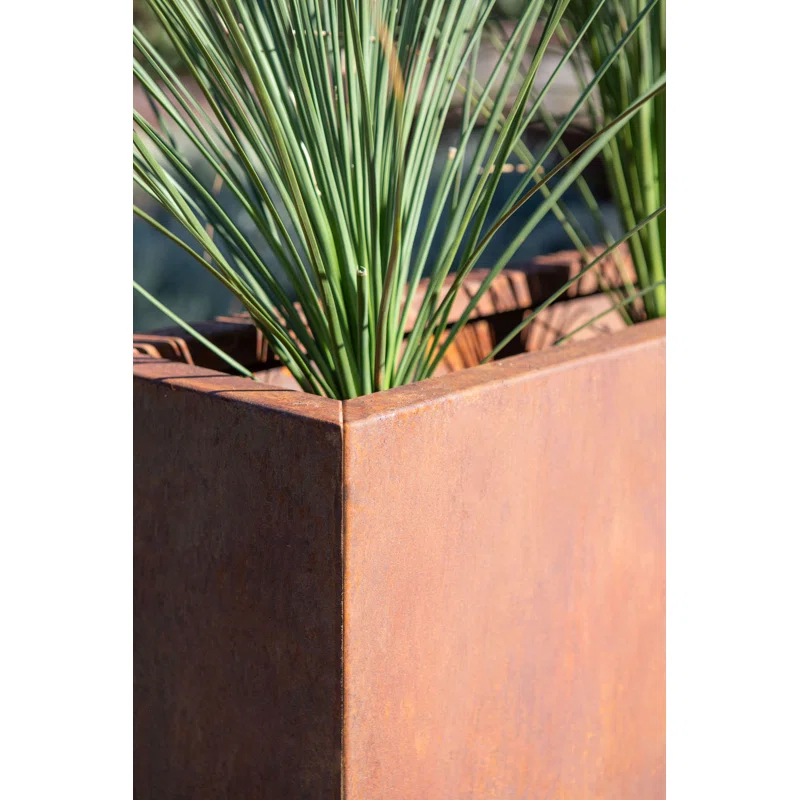 Veradek Corten Steel Series Span Planter