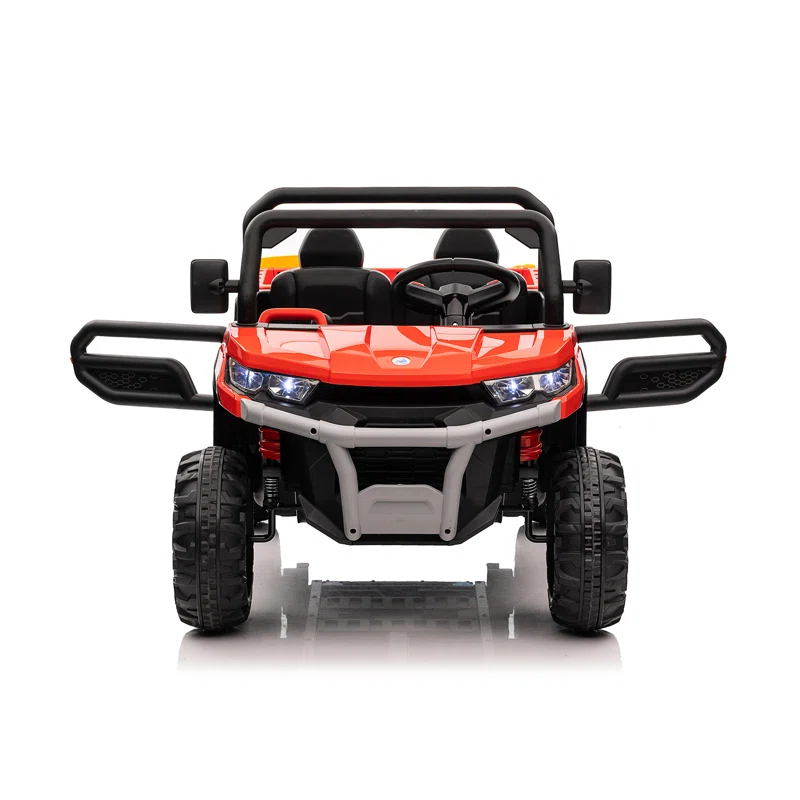 24V Kids Ride on UTV with Remote Control, 2 Seater 2x200W Ride on Dump Truck