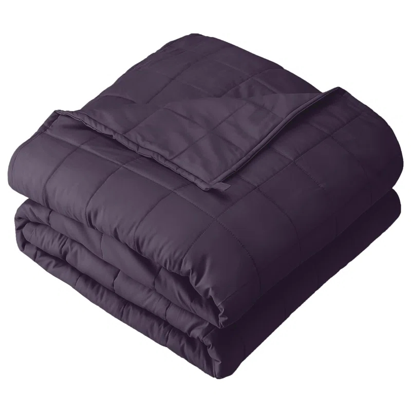 Bare Home Cotton Twill Weighted Blanket