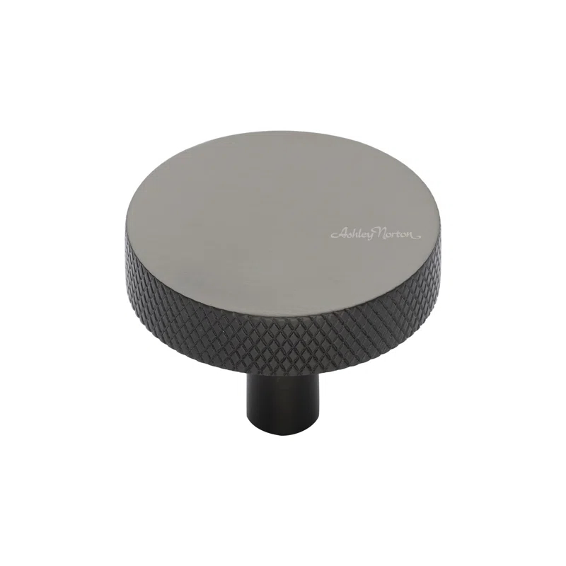 Ashley Norton Knurled Disc Cabinet Knob