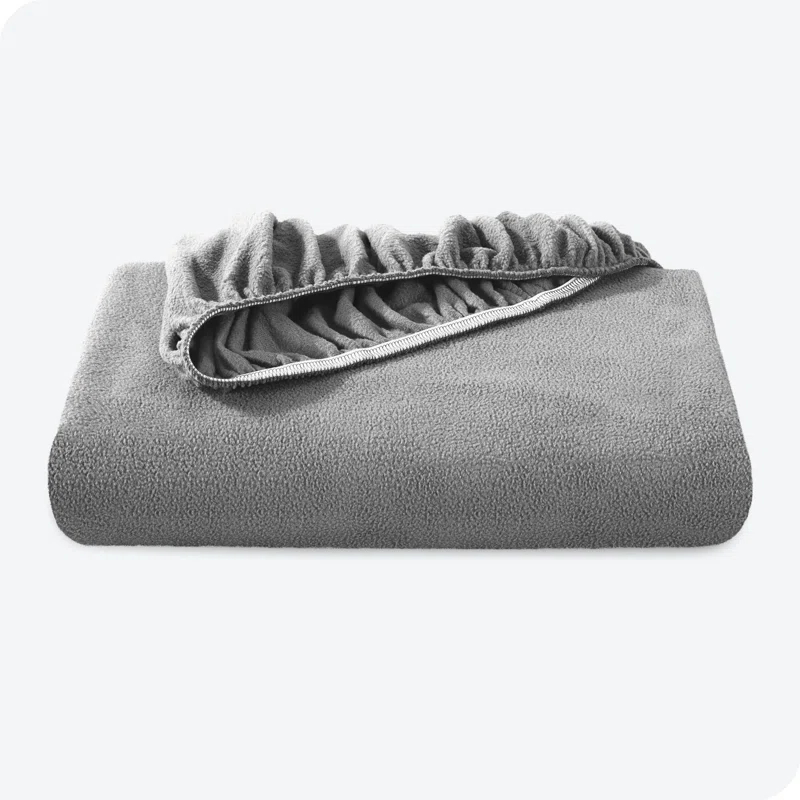 Bare Home Micro Fleece Super Soft Fitted Sheet