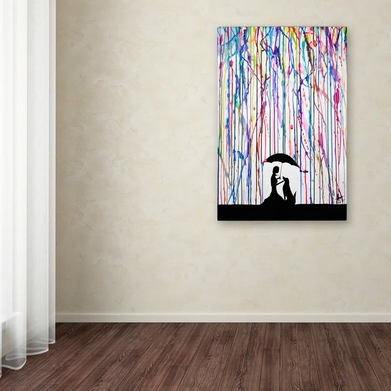 Trademark Fine Art Marc Allante " Sempre " by Marc Allante Painting Print