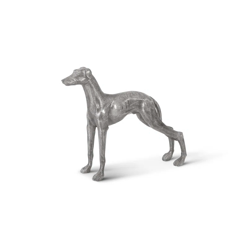 Posing Dog Statue