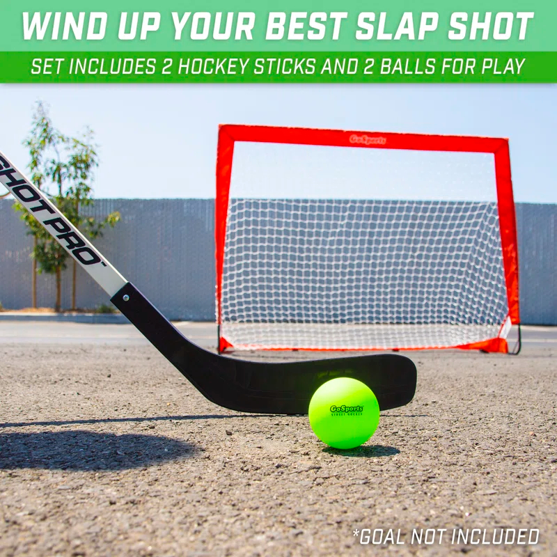 GoSports Hockey Street Sticks (Set of 2)
