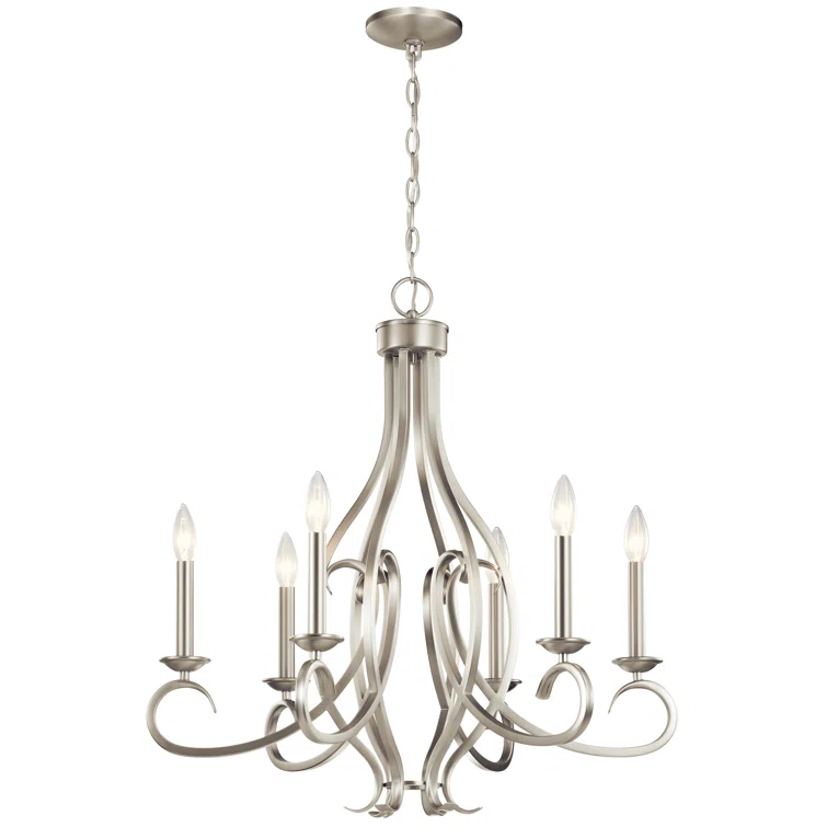 Red Barrel Studio® 6 - Light Dimmable Classic / Traditional Chandelier