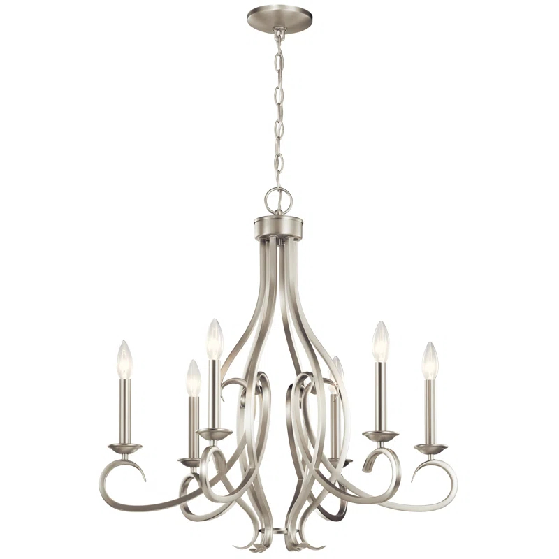 Red Barrel Studio® 6 - Light Dimmable Classic / Traditional Chandelier