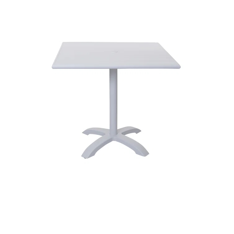 BFM Seating Beachcomber-Bali 32x32 Dining Height Table - Powder Coated