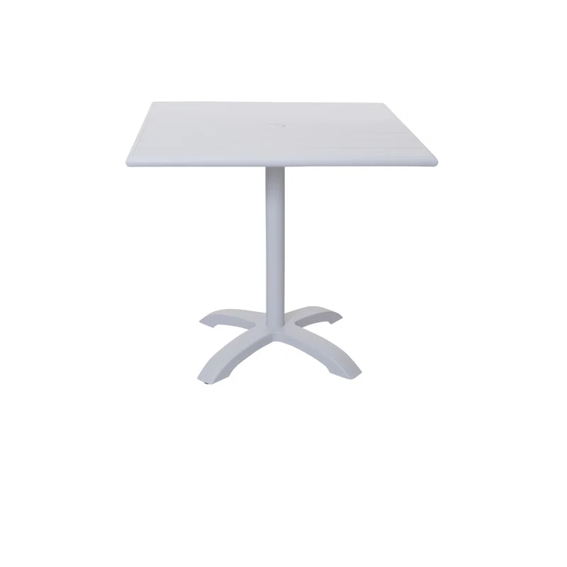 BFM Seating Beachcomber-Bali 32x32 Dining Height Table - Powder Coated