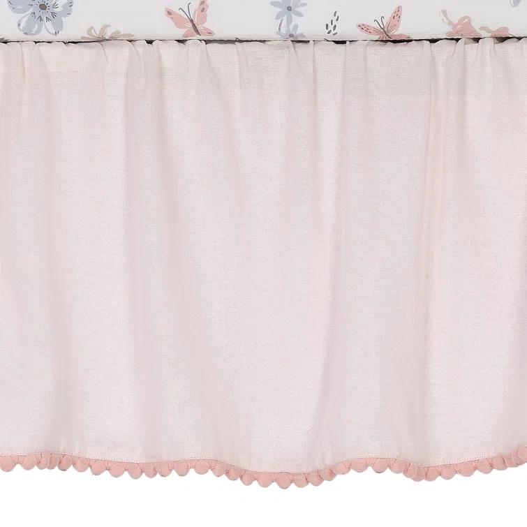 Lambs & Ivy Baby Blooms 3 - Piece Crib Bedding Set (Set of 3)