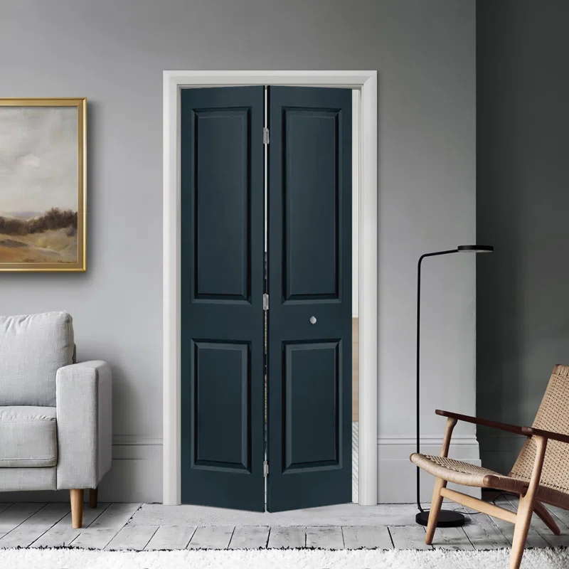 Calhome Paneled MDF Composite Bifold with Installation Hardware Kit