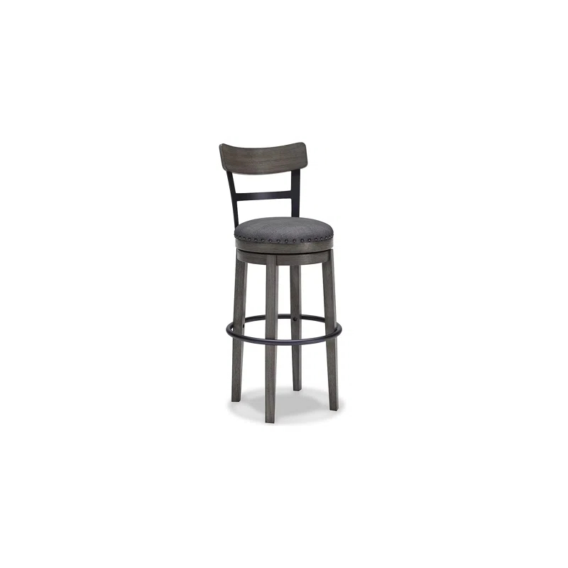 Red Barrel Studio® Obdulio Swivel Upholstered Counter Stool