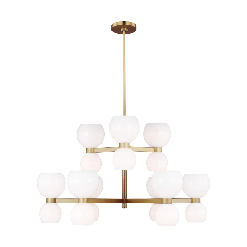 kate spade new york Londyn 18 - Light Dimmable Square / Rectangle Chandelier