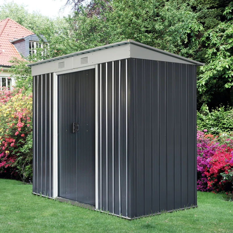 Outsunny 85.5" W x 48" D Storage Shed