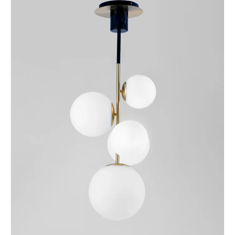 Drake 5 - Light Sputnik Modern Linear Chandelier