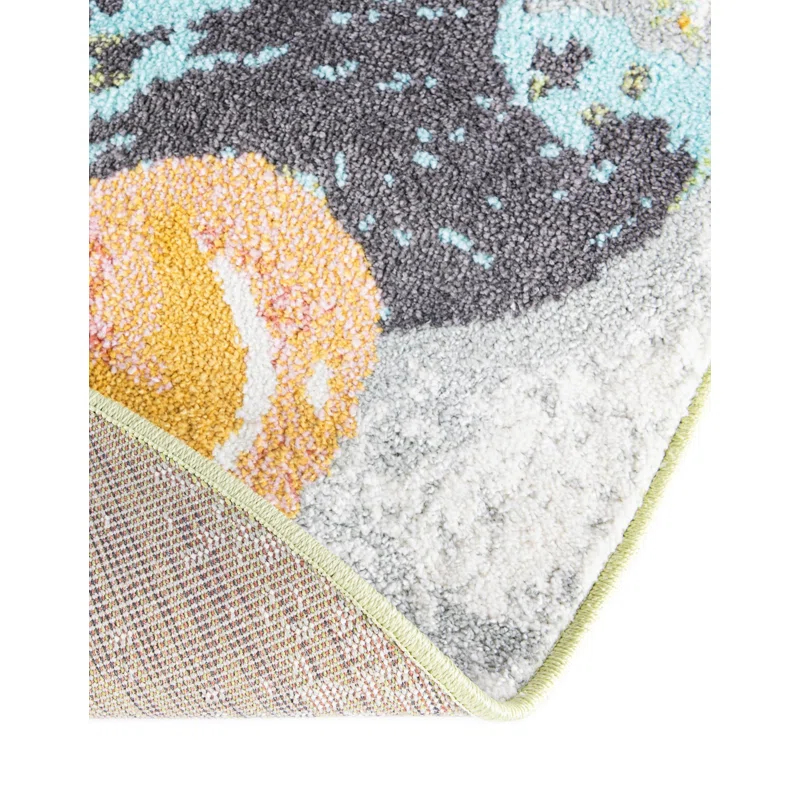 Unique Loom Unique Loom Gorilla Whimsy Kids Rug